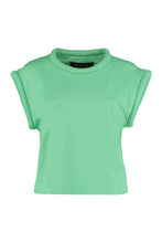 Carica l&#39;immagine nel visualizzatore di Gallery, Cotton crew-neck T-shirt
