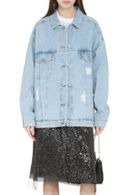 Load image into Gallery viewer, Embellished denim jacket
