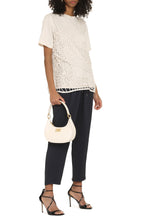 Carica l&#39;immagine nel visualizzatore di Gallery, Cotton T-shirt with crochet vest
