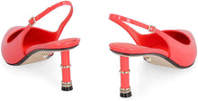 Carica l&#39;immagine nel visualizzatore di Gallery, Evelin patent leather slingback pumps
