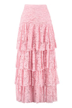 Carica l&#39;immagine nel visualizzatore di Gallery, Marsala lace skirt
