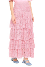 Carica l&#39;immagine nel visualizzatore di Gallery, Marsala lace skirt
