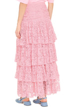 Carica l&#39;immagine nel visualizzatore di Gallery, Marsala lace skirt
