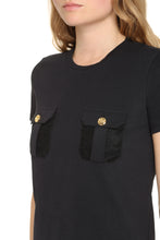 Load image into Gallery viewer, Cotton crew-neck T-shirt
