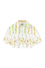 Carica l&#39;immagine nel visualizzatore di Gallery, Floral print cotton blouse
