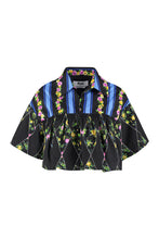 Carica l&#39;immagine nel visualizzatore di Gallery, Floral print cotton blouse
