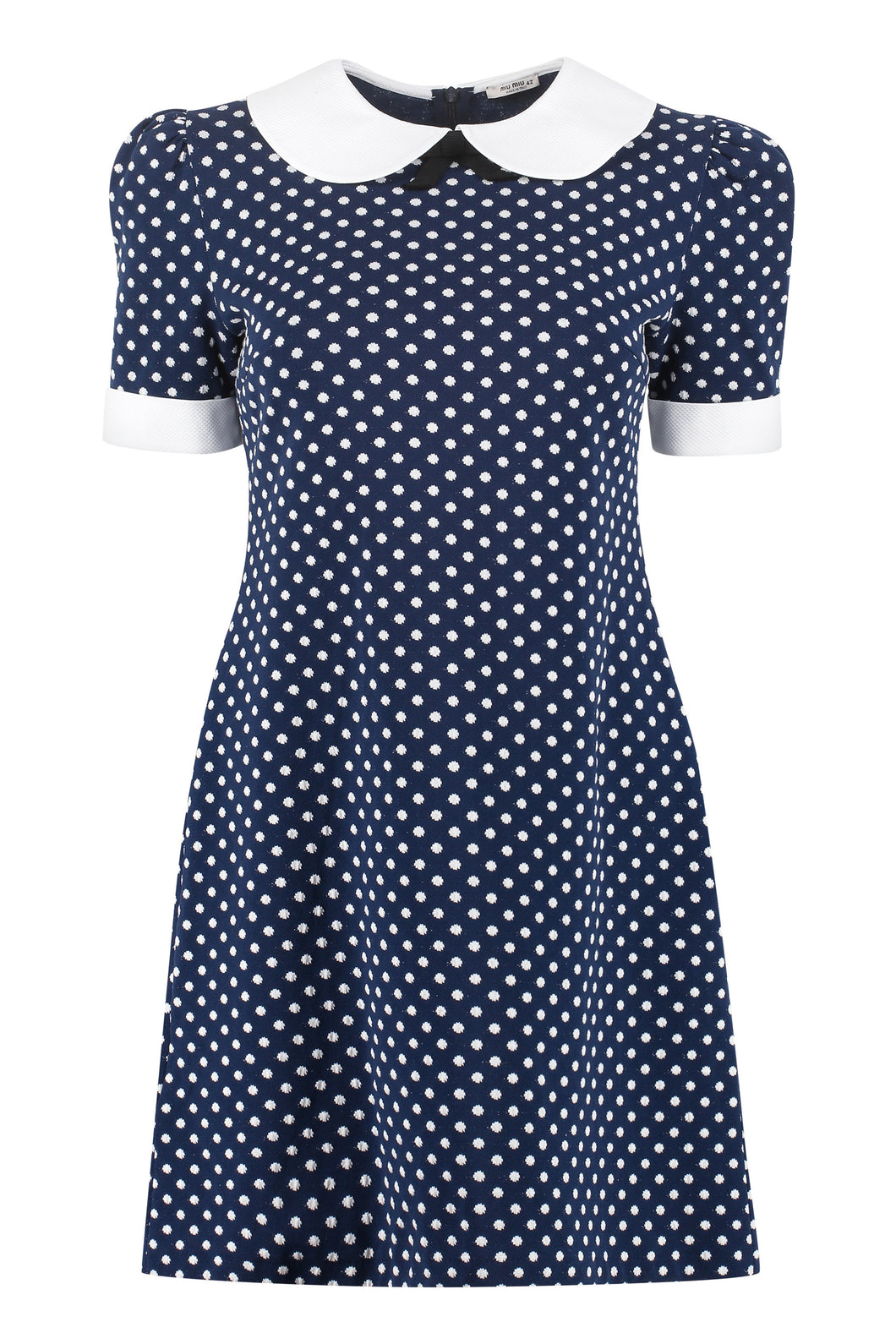 Polka-dot mini-dress