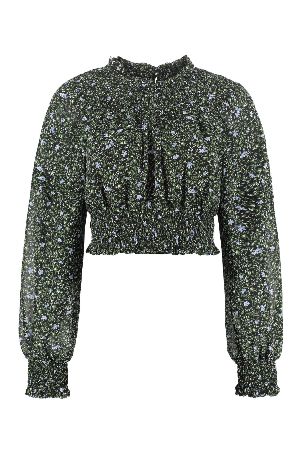 Printed georgette blouse