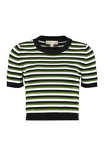 Carica l&#39;immagine nel visualizzatore di Gallery, Striped knit T-shirt
