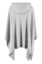 Load image into Gallery viewer, Hooded wool poncho
