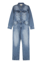 Carica l&#39;immagine nel visualizzatore di Gallery, Long denim jumpsuit
