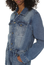 Carica l&#39;immagine nel visualizzatore di Gallery, Long denim jumpsuit
