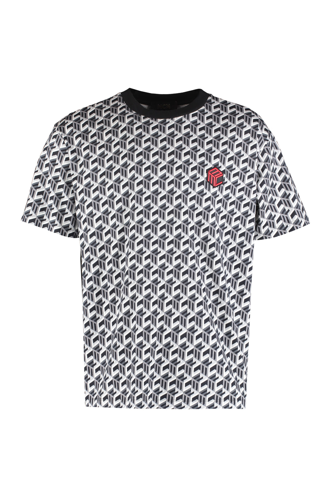 Printed cotton T-shirt