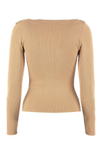 Carica l&#39;immagine nel visualizzatore di Gallery, Ribbed knit pullover
