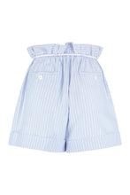 Load image into Gallery viewer, Striped cotton shorts
