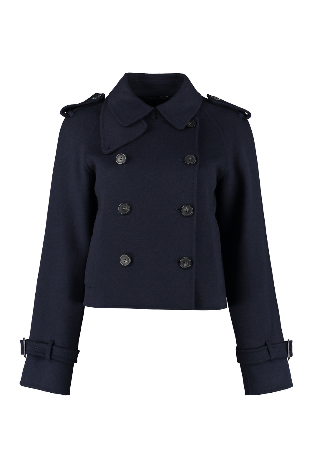 Naiadi double-breasted coat