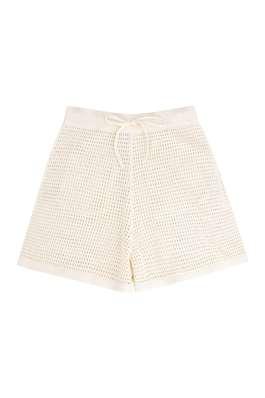 Knitted crochet shorts