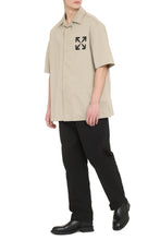 Load image into Gallery viewer, Arrows Holiday short sleeve cotton shirt
