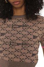 Carica l&#39;immagine nel visualizzatore di Gallery, All-over logo knitted t-shirt
