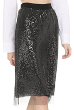 Load image into Gallery viewer, Sequin skirt
