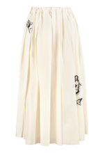 Carica l&#39;immagine nel visualizzatore di Gallery, Printed cotton midi skirt
