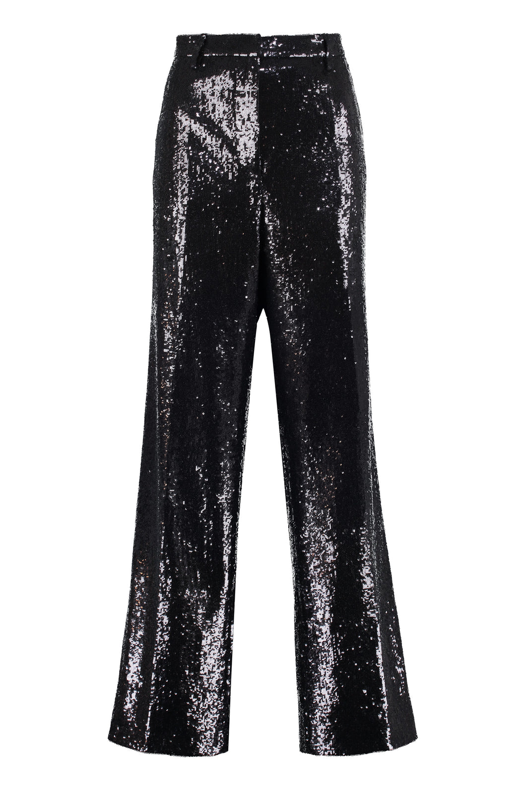 Sequin tailored trousers