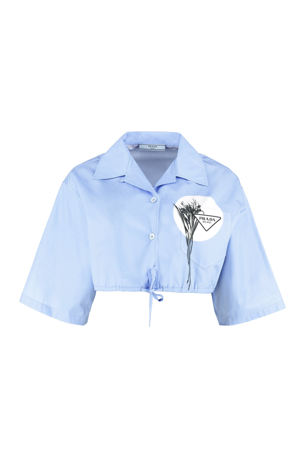 Printed cottond shirt