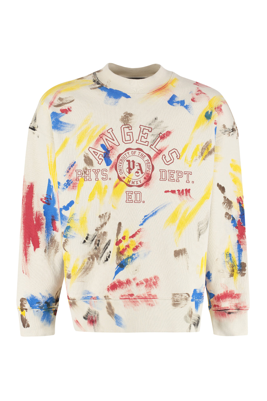 Printed cotton sweatshirt