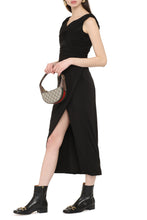 Load image into Gallery viewer, Draped jersey sheat-dress
