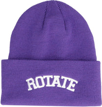 Load image into Gallery viewer, ROTATE Sunday 3 - Abbie logo wool beanie
