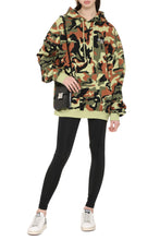 Load image into Gallery viewer, Iris cotton crew-neck sweatshirt
