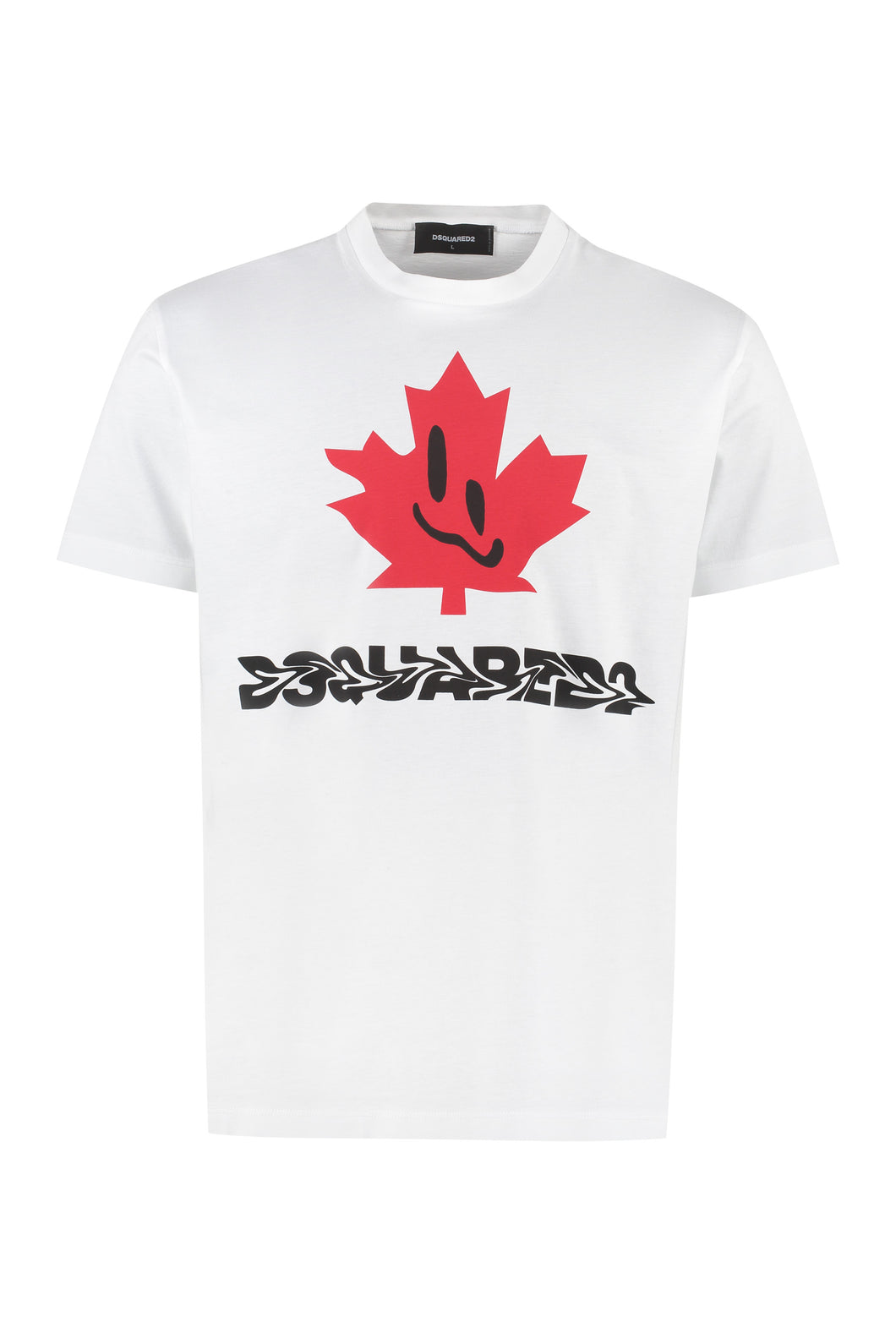 Printed cotton T-shirt