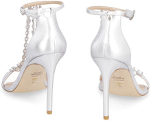Load image into Gallery viewer, Stardust metallic leather sandals
