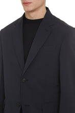 Carica l&#39;immagine nel visualizzatore di Gallery, Virgin wool blend single-breast jacket
