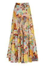 Carica l&#39;immagine nel visualizzatore di Gallery, Big printed cotton skirt
