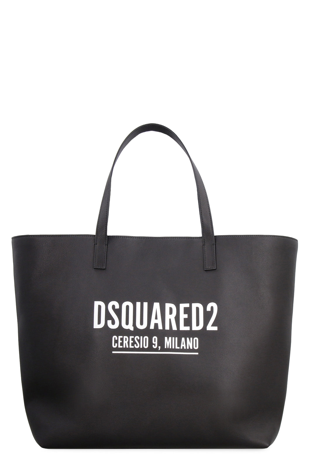 Leather tote