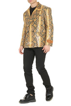 Carica l&#39;immagine nel visualizzatore di Gallery, Printed double-breasted jacket
