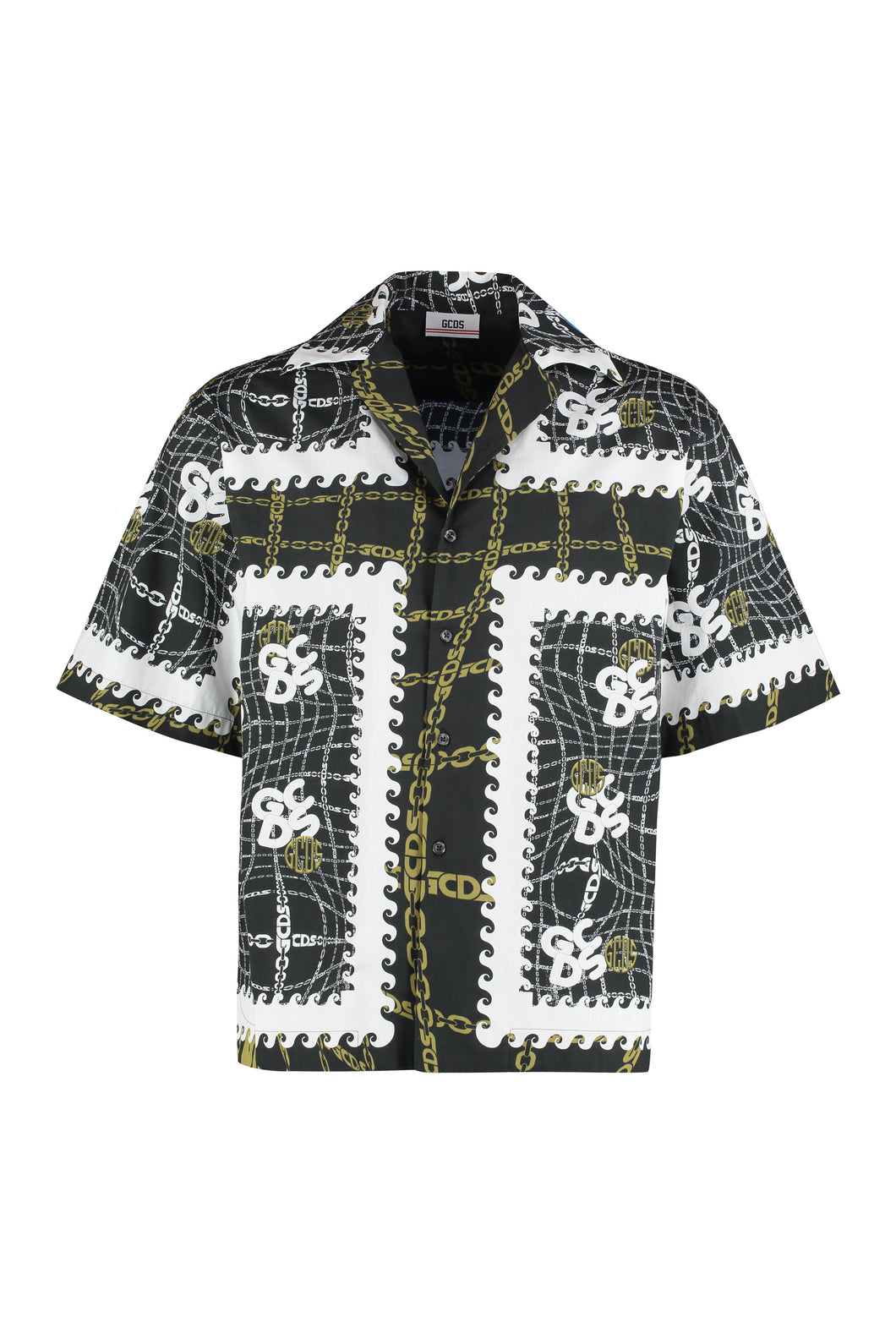 Short sleeve cotton shirt
