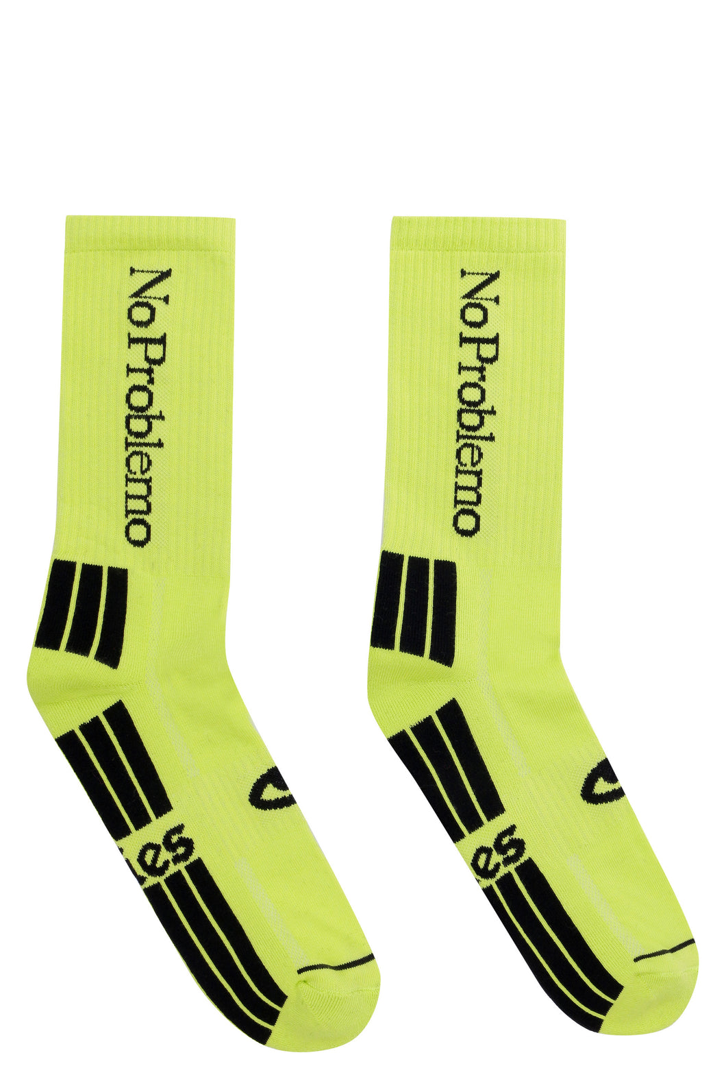 Logo cotton blend socks