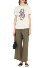 Carica l&#39;immagine nel visualizzatore di Gallery, Cotton crew-neck T-shirt
