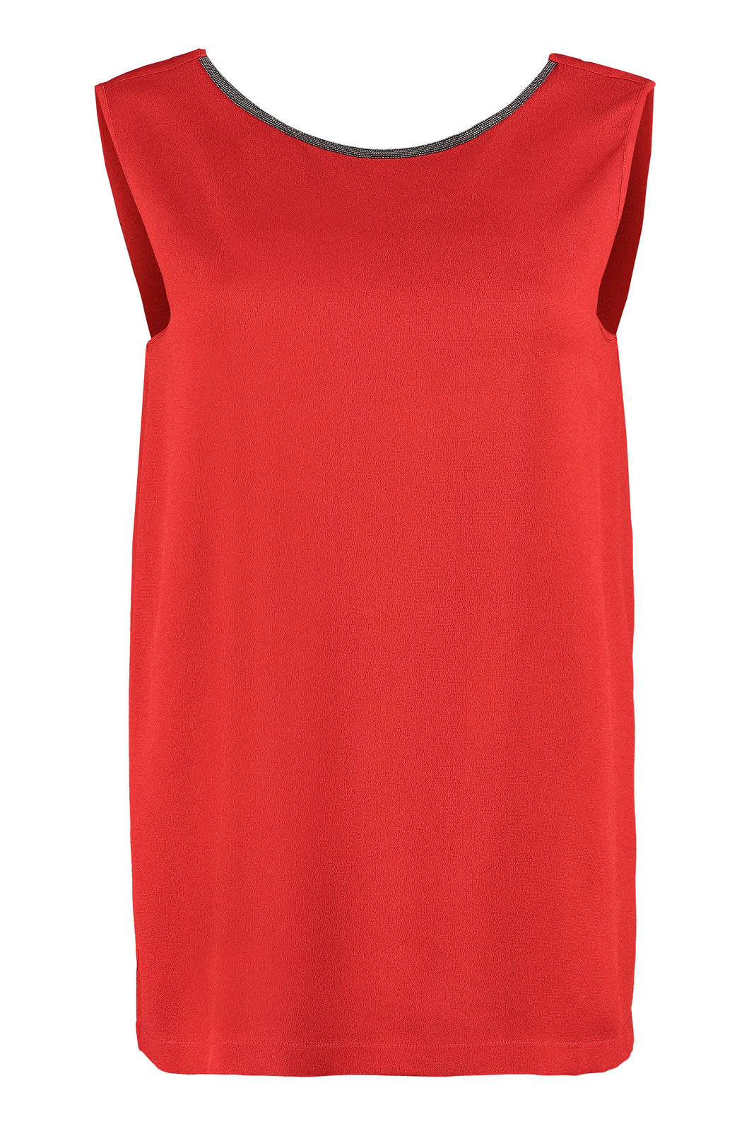Silk-blend top