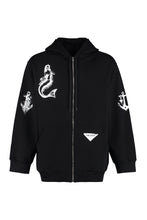 Load image into Gallery viewer, Cotton full zip hoodie
