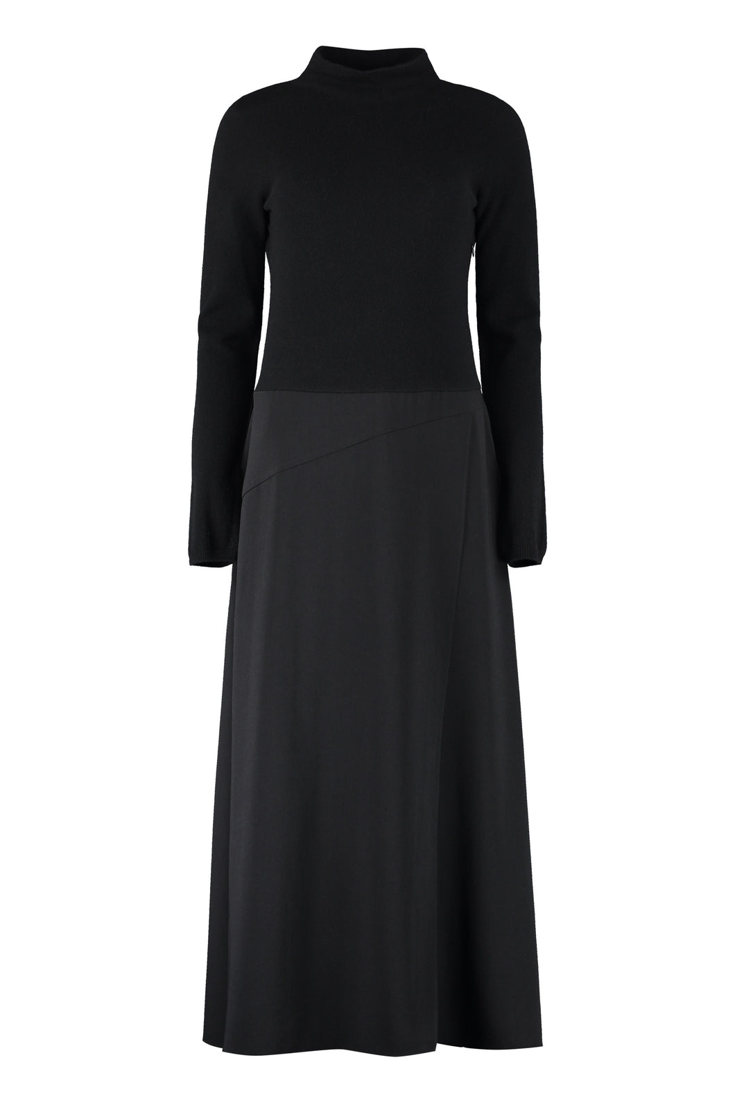 Wool-blend dress