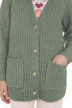 Load image into Gallery viewer, Ribbed-knit cardigan
