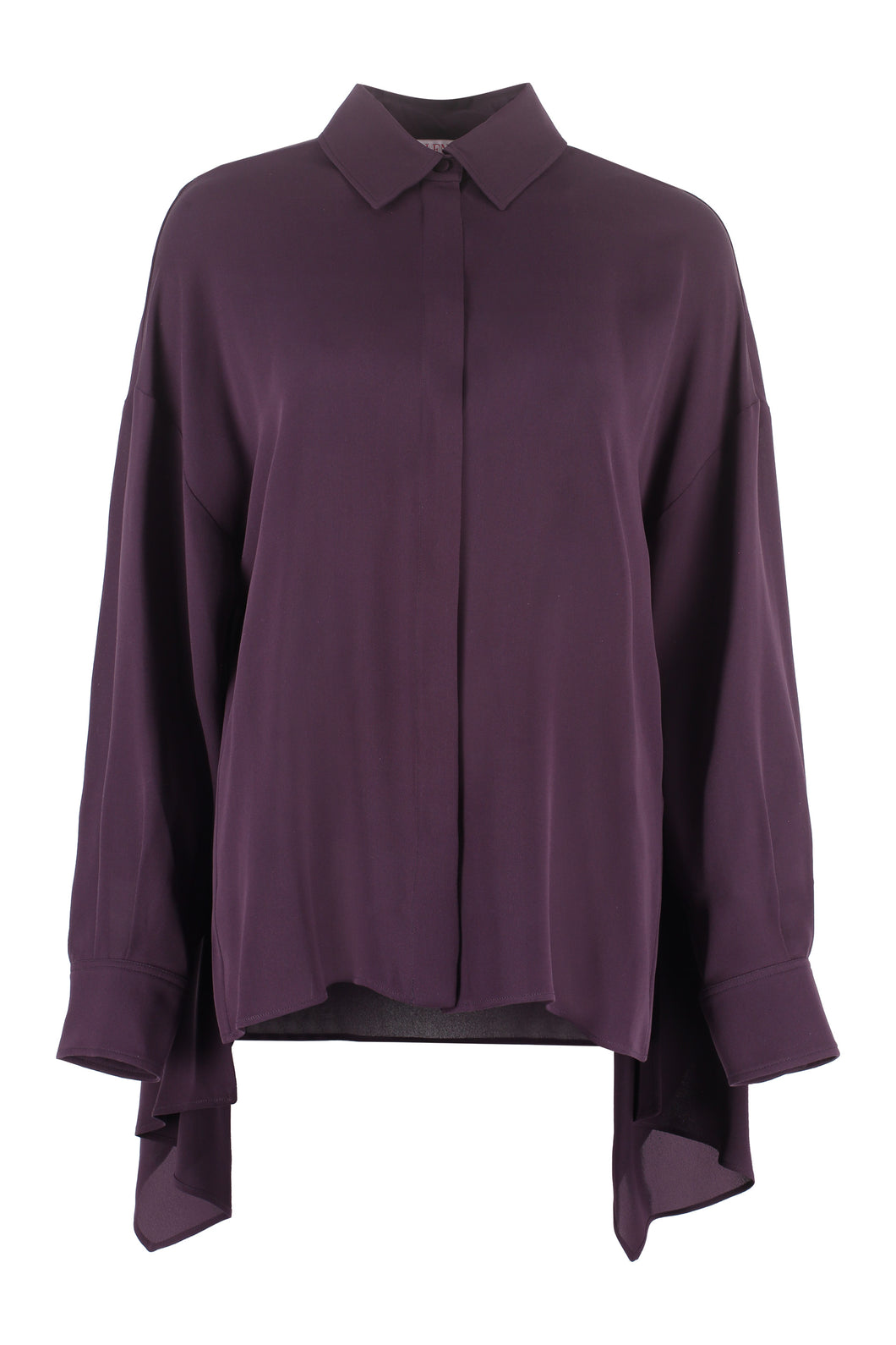 Silk-georgette shirt