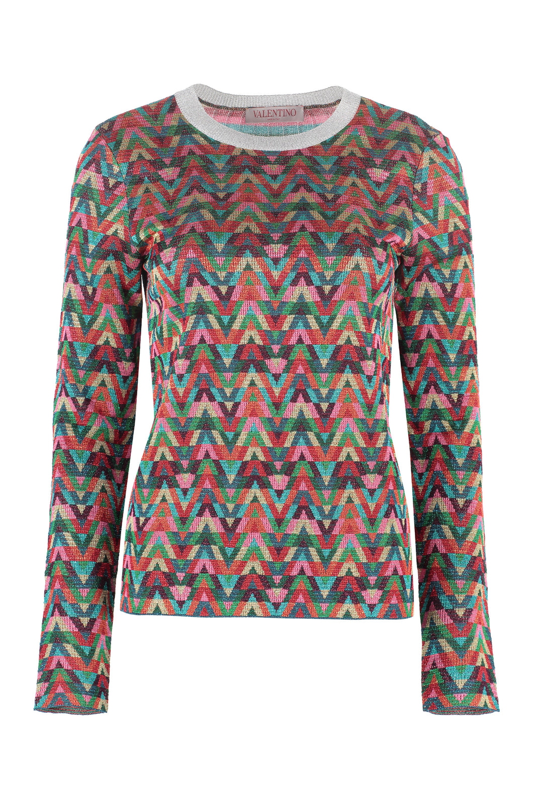 Multicolor lurex sweater