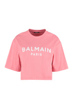 Carica l&#39;immagine nel visualizzatore di Gallery, Logo detail cropped t-shirt
