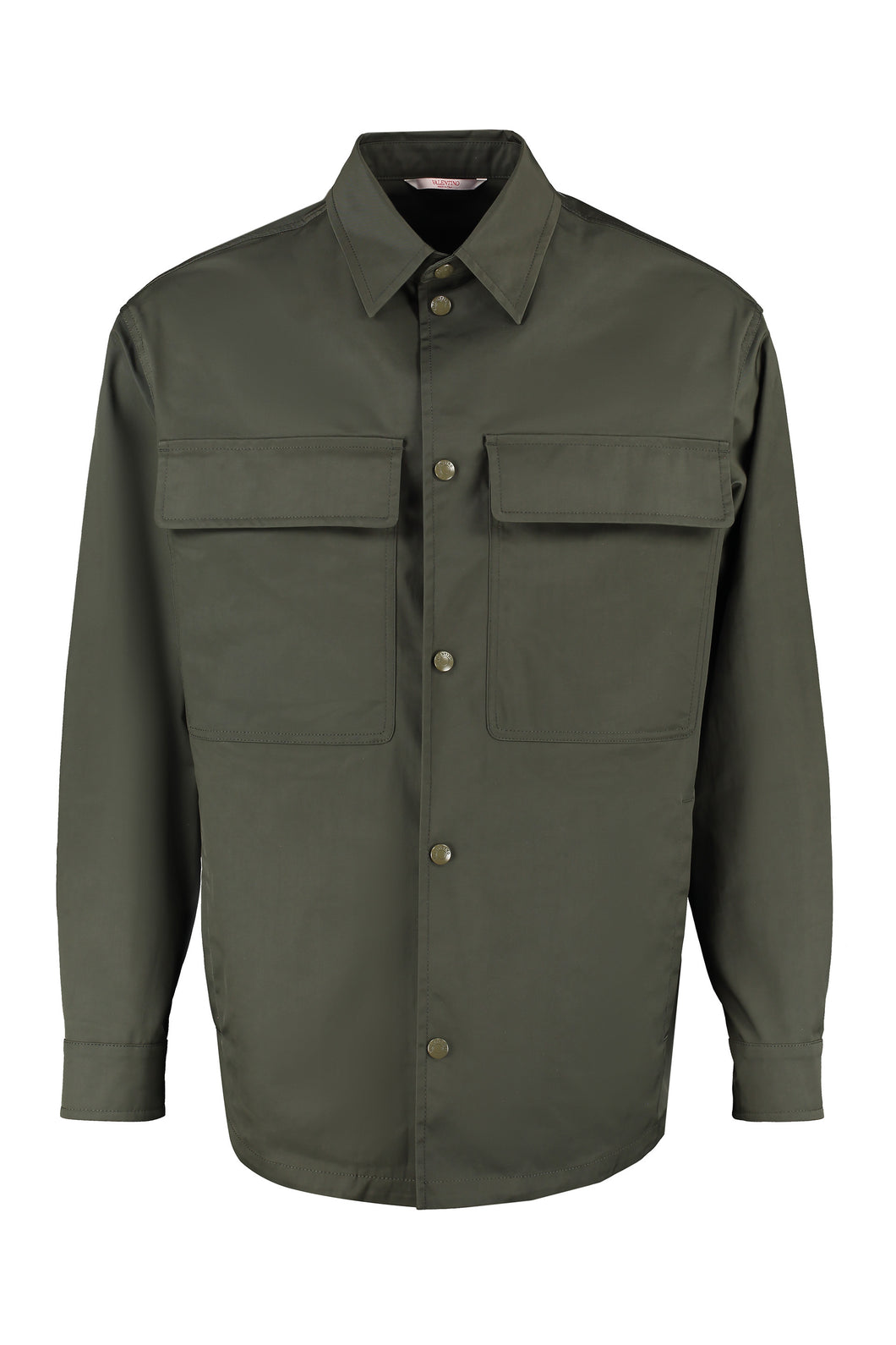 Technical fabric overshirt