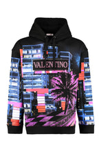Carica l&#39;immagine nel visualizzatore di Gallery, Printed cotton hoodie
