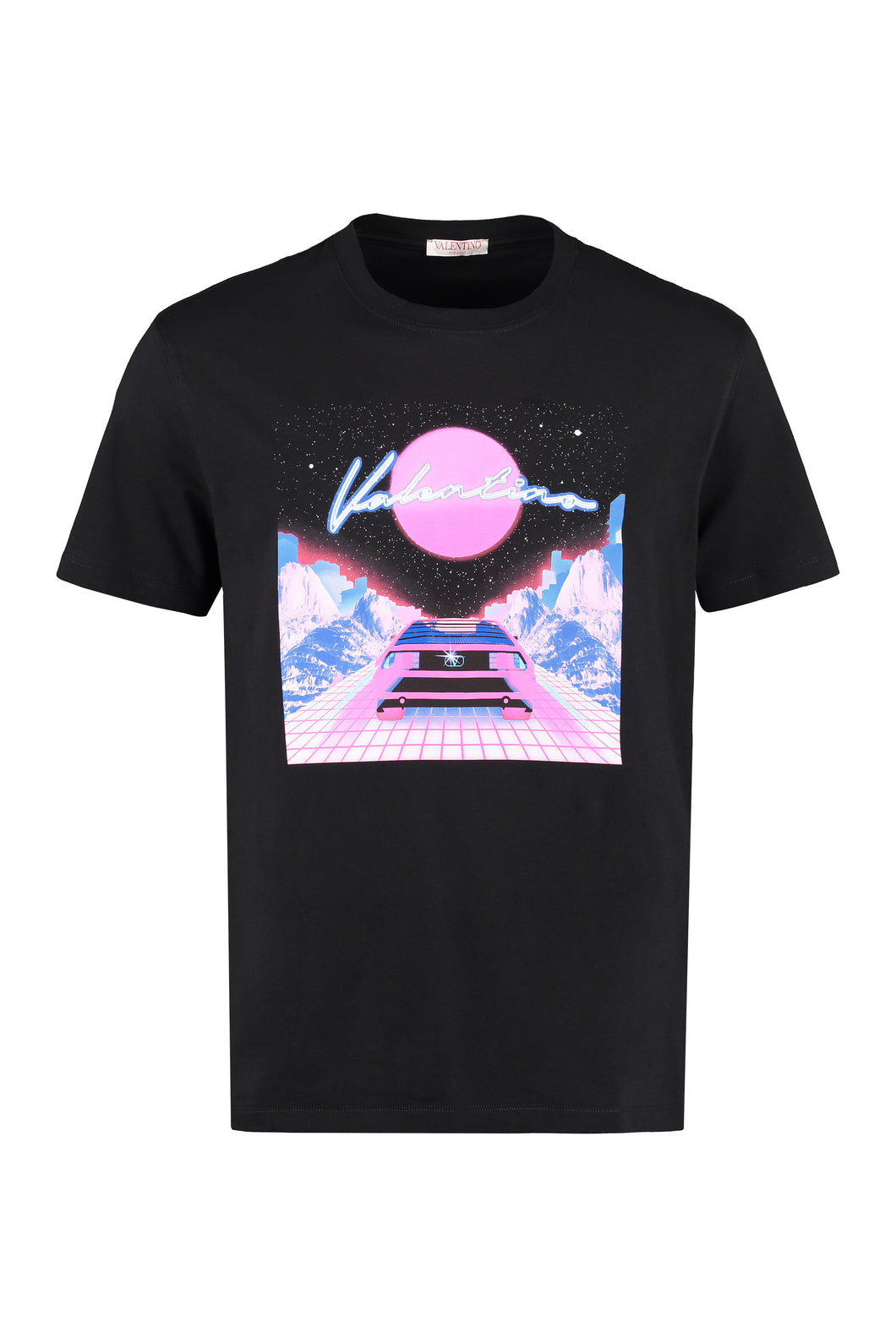 Printed cotton T-shirt